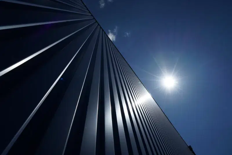 Ribbed and Flat Metal Wall Panels